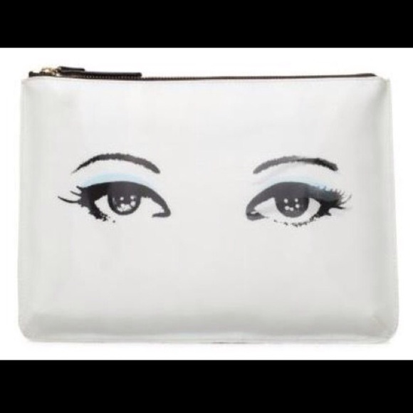 Kate Spade Winking Georgie hologram clutch - Picture 2 of 7